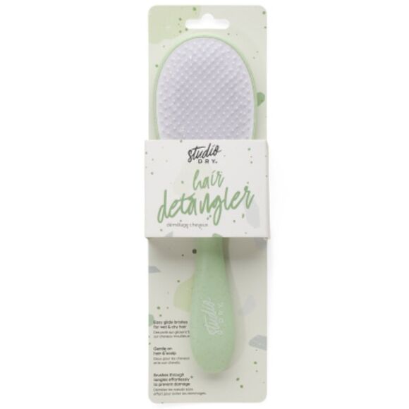 Studio Dry Sage Green White Detangling Hair Brush - Picture 7 of 7